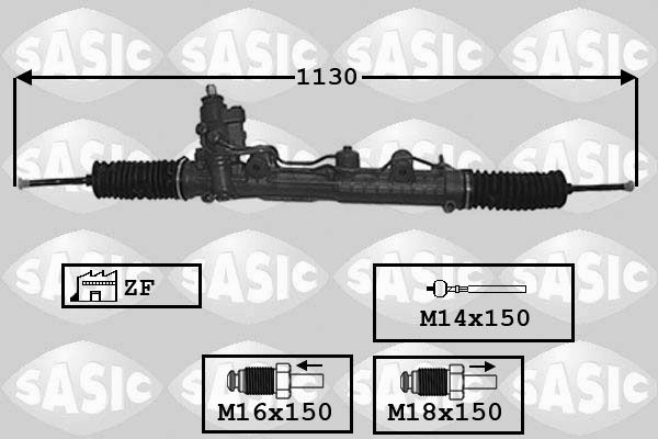SASIC Stūres mehānisms 7006159