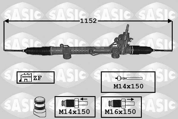 SASIC Stūres mehānisms 7006160