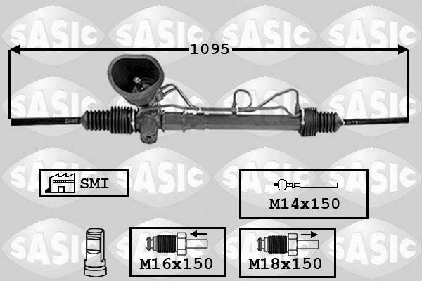 SASIC Stūres mehānisms 7006165