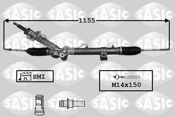 SASIC Stūres mehānisms 7006167