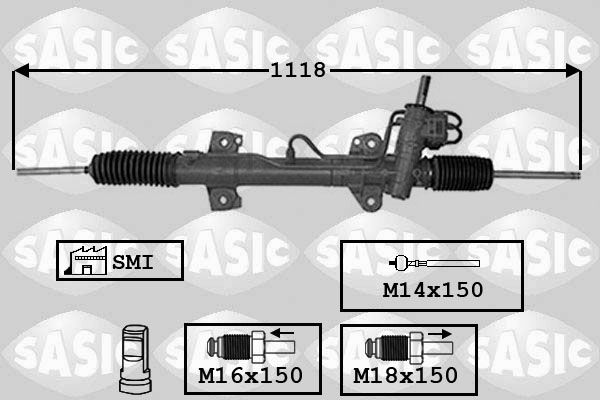 SASIC Рулевой механизм 7006168