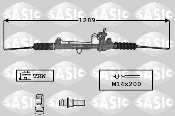 SASIC Рулевой механизм 7006175