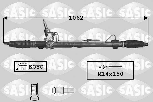SASIC Stūres mehānisms 7170001