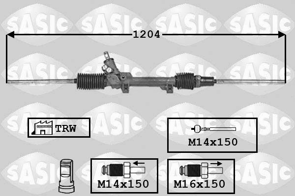 SASIC Рулевой механизм 7170011