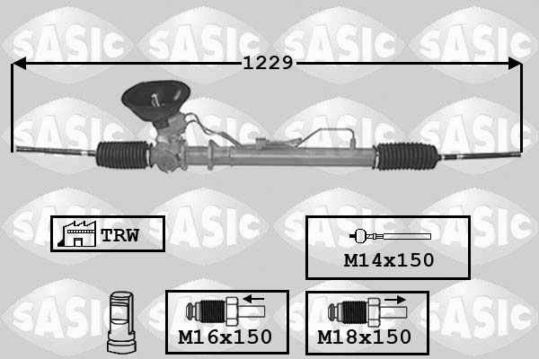 SASIC Рулевой механизм 7174001