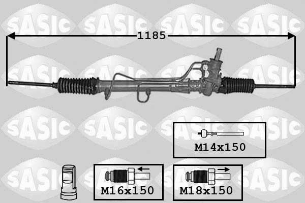 SASIC Рулевой механизм 7174026
