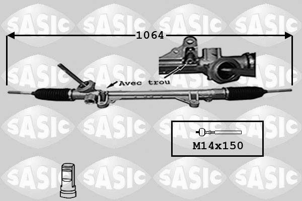 SASIC Рулевой механизм 7174030