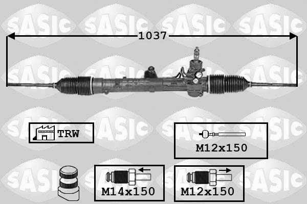 SASIC Stūres mehānisms 7176014