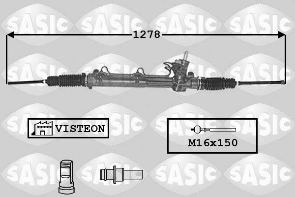 SASIC Stūres mehānisms 7176030