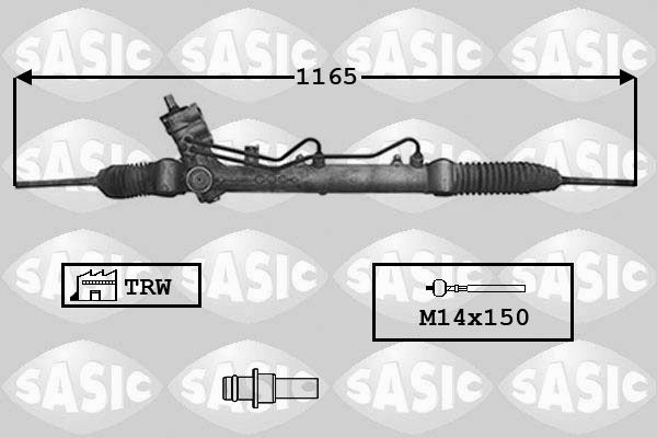 SASIC Stūres mehānisms 7176031