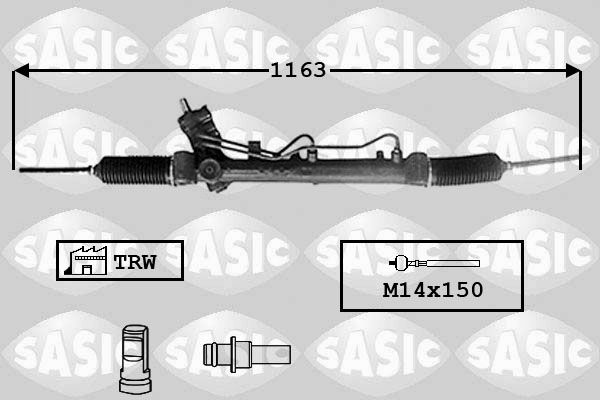 SASIC Stūres mehānisms 7176032