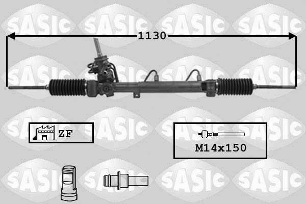 SASIC Stūres mehānisms 7176033