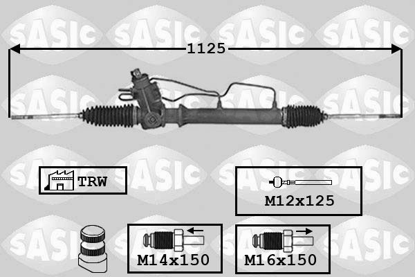 SASIC Рулевой механизм 7176035