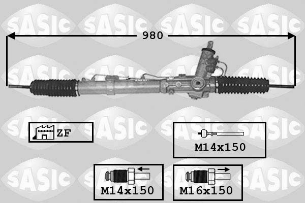 SASIC Рулевой механизм 7176040