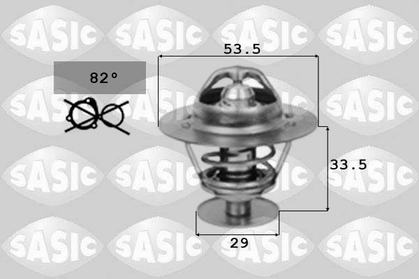 SASIC Termostats, Dzesēšanas šķidrums 9000072