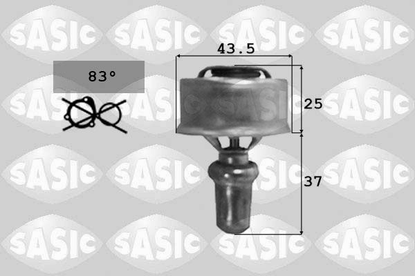 SASIC Termostats, Dzesēšanas šķidrums 9000314