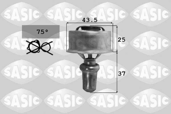 SASIC Termostats, Dzesēšanas šķidrums 9000319