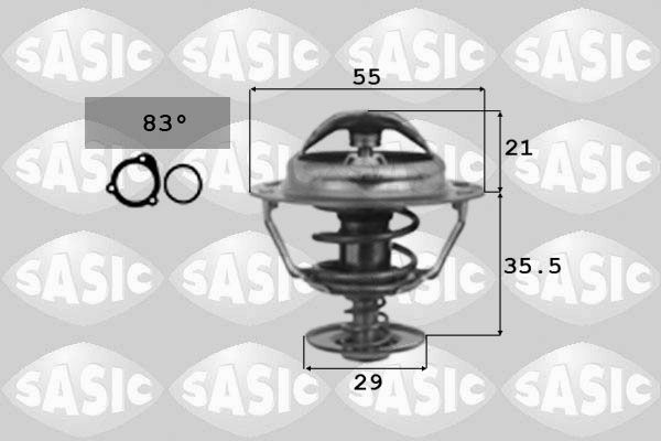 SASIC Термостат, охлаждающая жидкость 9000331