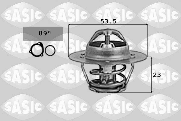 SASIC Термостат, охлаждающая жидкость 9000723