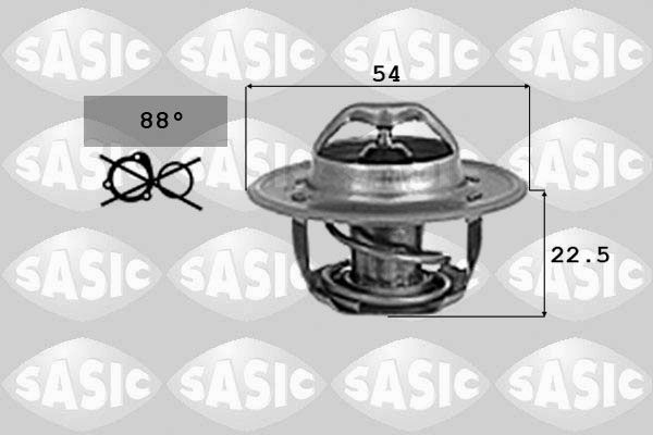 SASIC Termostats, Dzesēšanas šķidrums 9000727