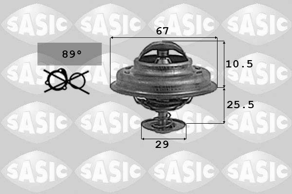 SASIC Термостат, охлаждающая жидкость 9000741