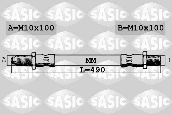 SASIC Bremžu šļūtene SBH6321