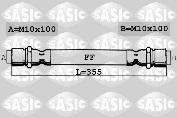 SASIC Тормозной шланг SBH6332