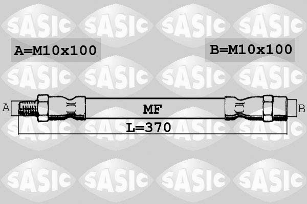 SASIC Bremžu šļūtene SBH6358