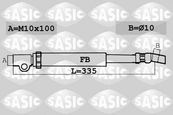 SASIC Тормозной шланг SBH6365