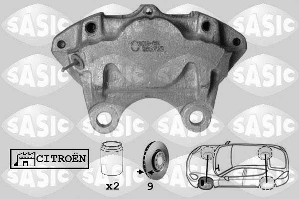 SASIC Тормозной суппорт SCA0012