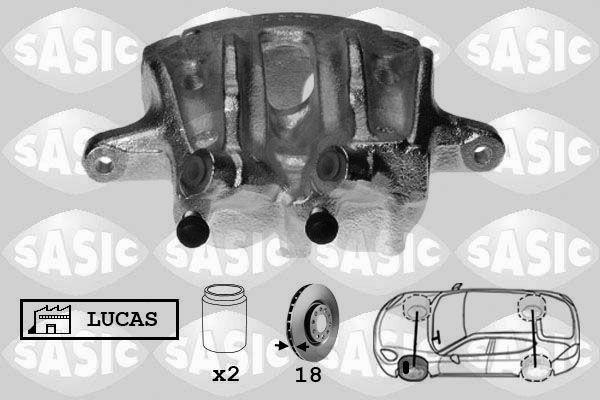 SASIC Тормозной суппорт SCA0062