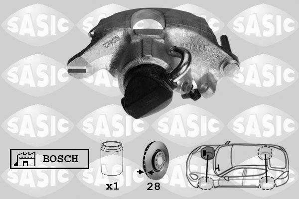 SASIC Тормозной суппорт SCA0095