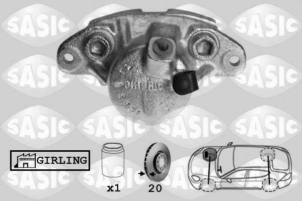 SASIC Тормозной суппорт SCA4005