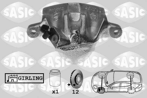 SASIC Тормозной суппорт SCA6038