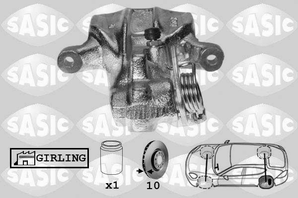 SASIC Тормозной суппорт SCA6114