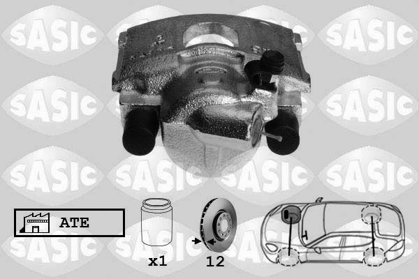 SASIC Тормозной суппорт SCA6125