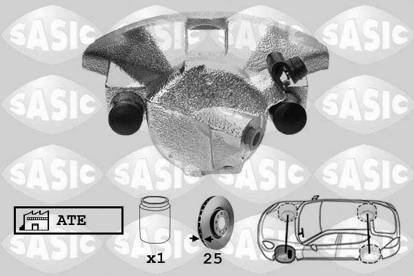 SASIC Тормозной суппорт SCA6184