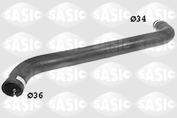 SASIC Radiatora cauruļvads SWH6608
