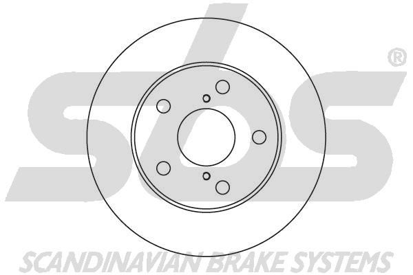 SBS Тормозной диск 1815204555