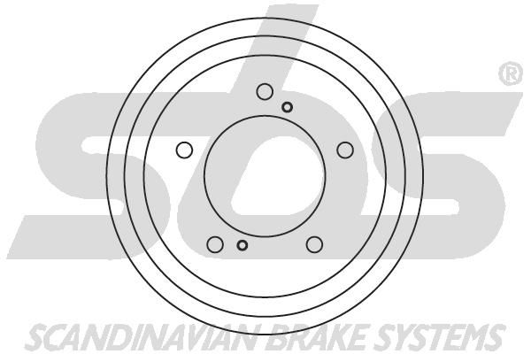 SBS Тормозной барабан 1825255213