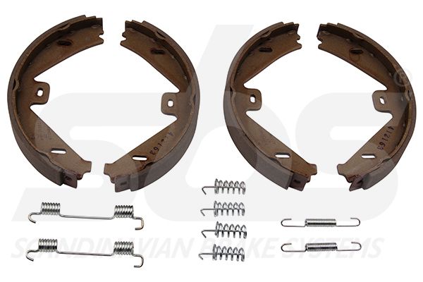 SBS Комплект тормозных колодок, стояночная тормозная с 18492733802