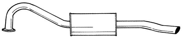 SIGAM Izplūdes gāzu trokšņa slāpētājs (pēdējais) 18602