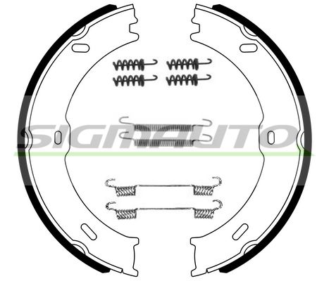 SIGMAUTO Комплект тормозных колодок, стояночная тормозная с 2315-1