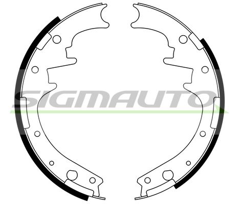SIGMAUTO Piederumu komplekts, Bremžu loki SK0005