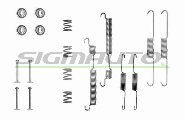 SIGMAUTO Комплектующие, тормозная колодка SK0815