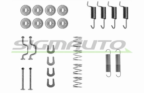 SIGMAUTO Piederumu komplekts, Bremžu loki SK0853