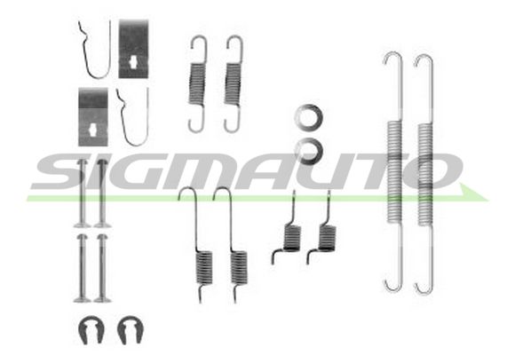 SIGMAUTO Комплектующие, тормозная колодка SK0894