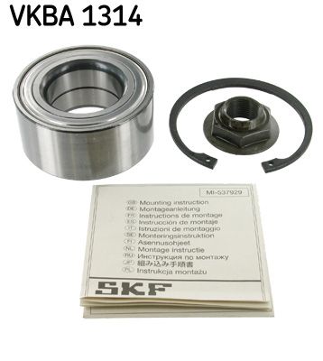 SKF Комплект подшипника ступицы колеса VKBA 1314