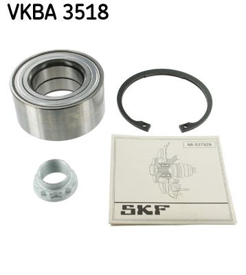 SKF Комплект подшипника ступицы колеса VKBA 3518
