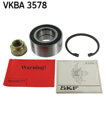 SKF Комплект подшипника ступицы колеса VKBA 3578